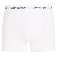 Cotton Stretch 3-Pack Boxer Trunks, White-Calvin Klein-UNDERU