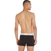 Cotton Stretch 3-Pack Boxer Trunks, Black-Calvin Klein-UNDERU