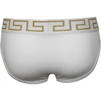 Iconic Low-Rise Brief, White-Versace-UNDERU