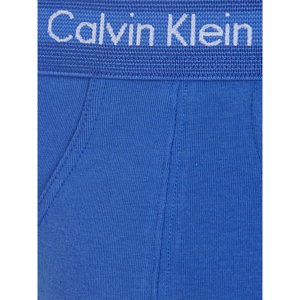 Cotton Stretch 3-Pack Briefs, Navy/Black/Blue-Calvin Klein-UNDERU