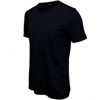 Jari Embossed Logo Crew-Neck T-Shirt, Perfect Black-Calvin Klein-UNDERU