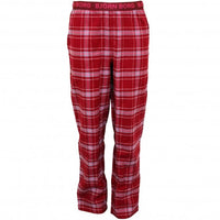 Boys Check Flannel Boys Pyjama Bottoms, Rumba Red-Bjorn Borg-UNDERU