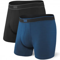 2-Pack Daytripper Boxer Briefs, Black/Blue-SAXX-UNDERU