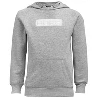 BORG Sport Logo Boys Hoodie, Light Grey Melange-Bjorn Borg-UNDERU