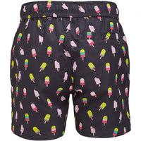 Ice Cream Boys Swim Shorts, Black-Bjorn Borg-UNDERU