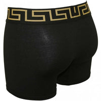 2-Pack Greca Border Boxer Briefs, Black-Versace-UNDERU