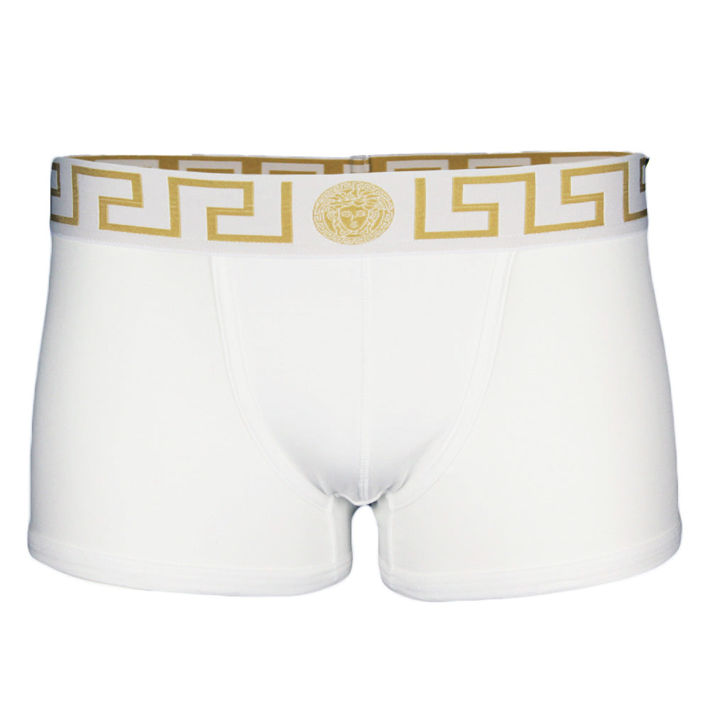 Versace Greca  boxer trunk, white