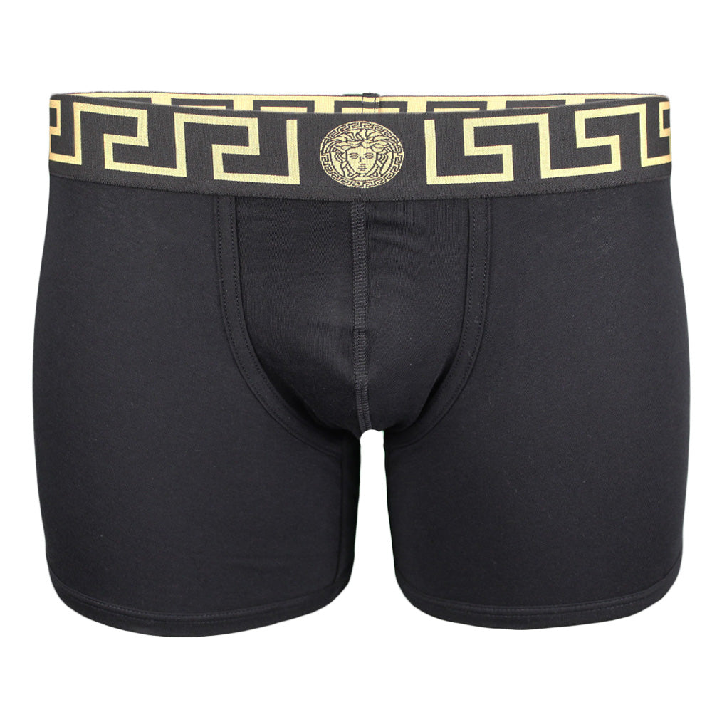 Versace boxer brief, black, front 