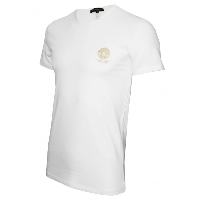 Medusa T-Shirt, White-Versace-UNDERU