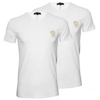 2-Pack Medusa T-Shirts, White-Versace-UNDERU