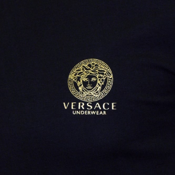 2-Pack Medusa T-Shirts, Black/White-Versace-UNDERU