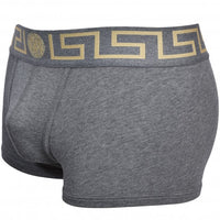 Greca Border Low-Rise Boxer Trunk, Grey-Versace-UNDERU