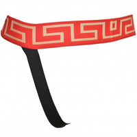 Greca Border Jockstrap, Red-Versace-UNDERU