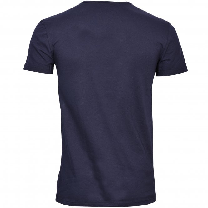 Versace-Medusa T-Shirt, Dark Blue-UNDERU