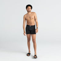 Vibe Black Coast Stripe Boxer Brief, Black/Grey-SAXX-UNDERU