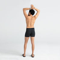 Vibe Black Coast Stripe Boxer Brief, Black/Grey-SAXX-UNDERU