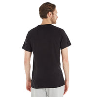 Calvin Klein-3-Pack Pure Cotton Crew-Neck T-Shirts, Black-UNDERU