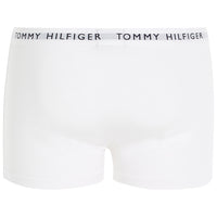 Tommy Hilfiger-3-Pack Recycled Essentials Stretch Boxer Trunks, Red/White/Navy-UNDERU