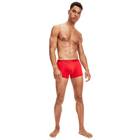 Tommy Hilfiger-3-Pack Recycled Essentials Stretch Boxer Trunks, Red/White/Navy-UNDERU