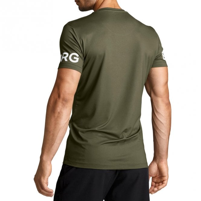 Hydro Pro Active T-Shirt, Ivy Green-Bjorn Borg-UNDERU