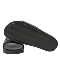 Sports Stripe Nyro Sliders, Black-Paul Smith-UNDERU