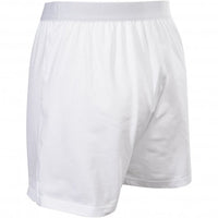 Dolce& Gabbana Lounge Shorts with Crest, White-Dolce & Gabbana-UNDERU