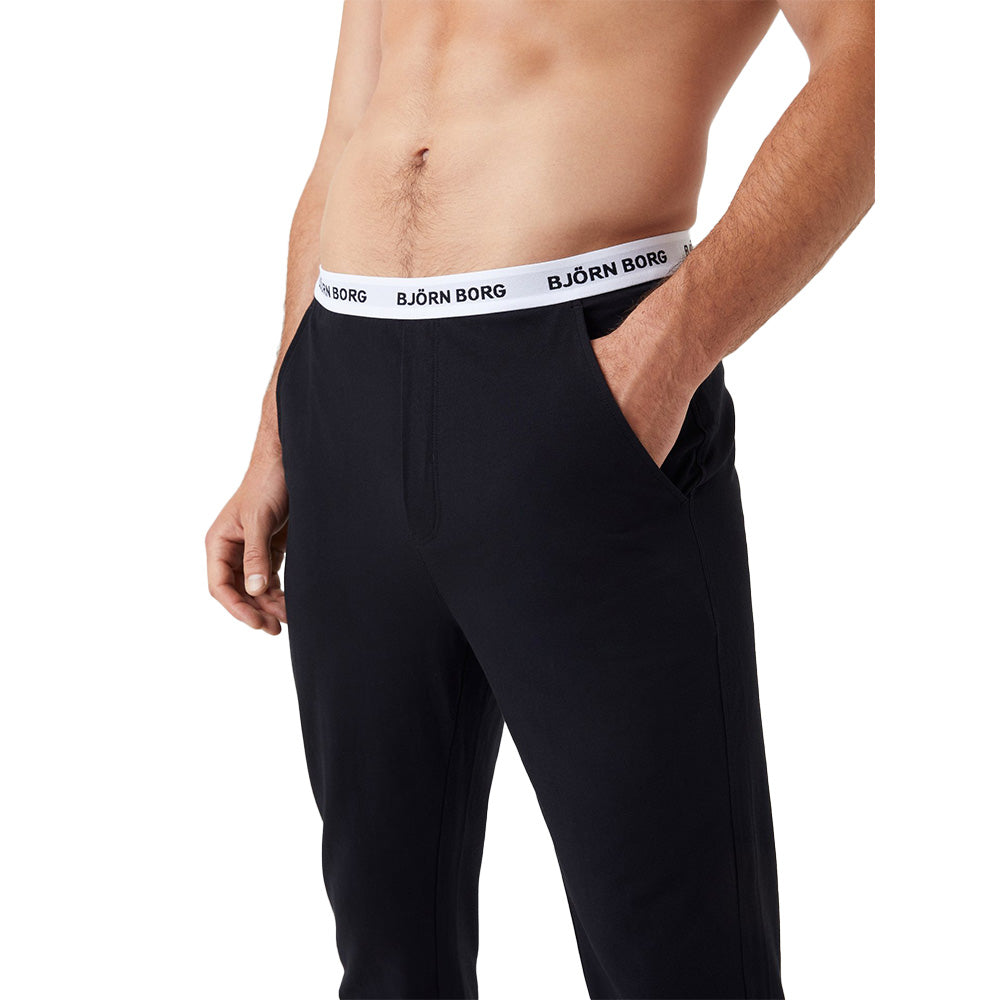 Core Loungewear Pants, Black Beauty-Bjorn Borg-UNDERU