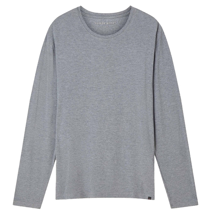 derek-rose-mens-long-sleeved-grey-top