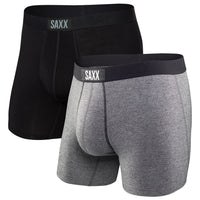 two-pack-of-saxx-vibe-boxer-briefs-in-black-and-grey