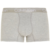 3-Pack Modern Structure Boxer Trunks, Black/White/Grey-Calvin Klein-UNDERU