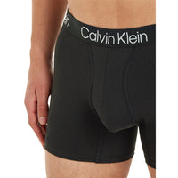 3-Pack Modern Structure Boxer Briefs, Black-Calvin Klein-UNDERU