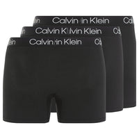 3-Pack Modern Structure Boxer Briefs, Black-Calvin Klein-UNDERU