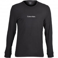 Modern Structure Lounge Long-Sleeve T-Shirt, Black-Calvin Klein-UNDERU