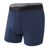 Quest New Dot Design Boxer Brief, Midnight Blue-SAXX-UNDERU