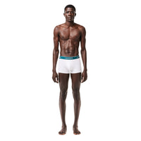 3-Pack Casual Boxer Trunks, White-Lacoste-UNDERU