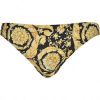 Golden Barocco Luxe Swim Briefs, Black/Gold-Versace-UNDERU