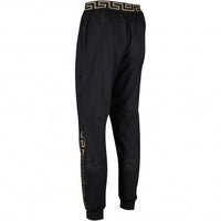 Iconic Logo Technical Gym Jogging Bottoms, Black/gold-Versace-UNDERU