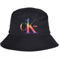 Pride Logo Bucket Hat, Black-Calvin Klein-UNDERU