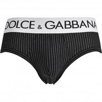 Pinstripes Brando Brief, Black-Dolce & Gabbana-UNDERU