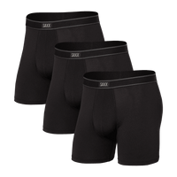 3-Pack Daytripper Boxer Briefs, Black-SAXX-UNDERU