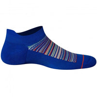 Whole Package Vibrant Stripes Liner Sock, Blue/Multi-SAXX-UNDERU