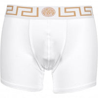 2-Pack Greca Border Boxer Briefs, White-Versace-UNDERU