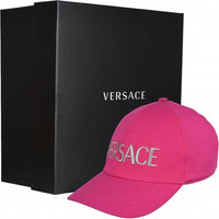 Large Logo Baseball Cap, Pink/silver-Versace-UNDERU