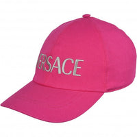 Large Logo Baseball Cap, Pink/silver-Versace-UNDERU