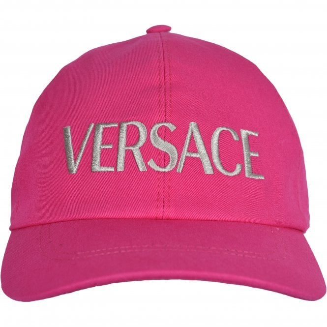 Large Logo Baseball Cap, Pink/silver-Versace-UNDERU