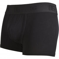 Dolce & Gabbana-Tonal Logo Embroidery Boxer Trunk, Black-UNDERU