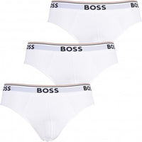 3-Pack Power Logo Briefs, White-BOSS-UNDERU