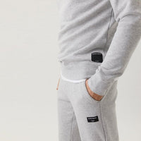 Centre Tracksuit Sweatshirt, Light Grey Melange-Bjorn Borg-UNDERU