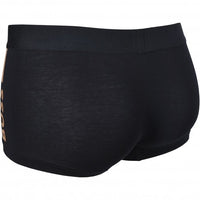 BOSS-Starlight Side Logo Boxer Trunk, Black/gold-UNDERU