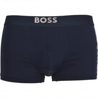 BOSS-Starlight Side Logo Boxer Trunk, Navy/silver-UNDERU